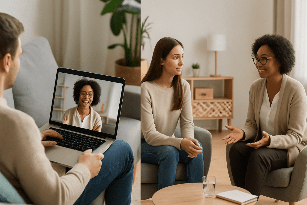 Online Therapy vs In-Person Therapy: What the Research Actually Shows