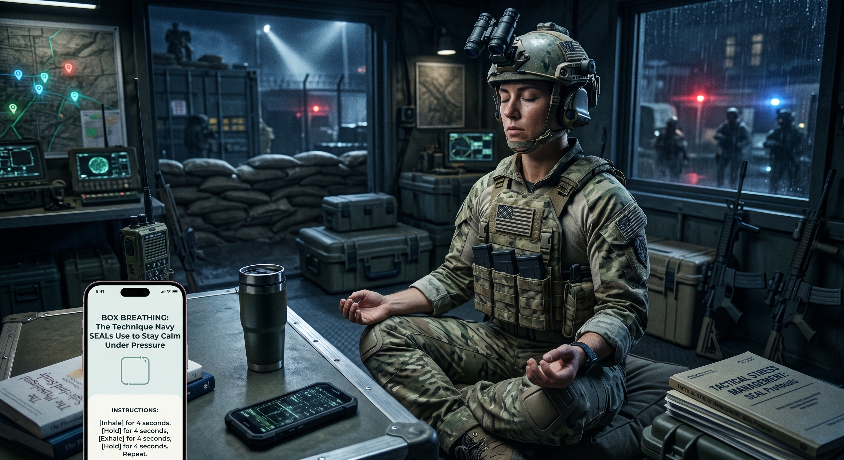 Box Breathing: The Technique Navy SEALs Use to Stay Calm Under Pressure