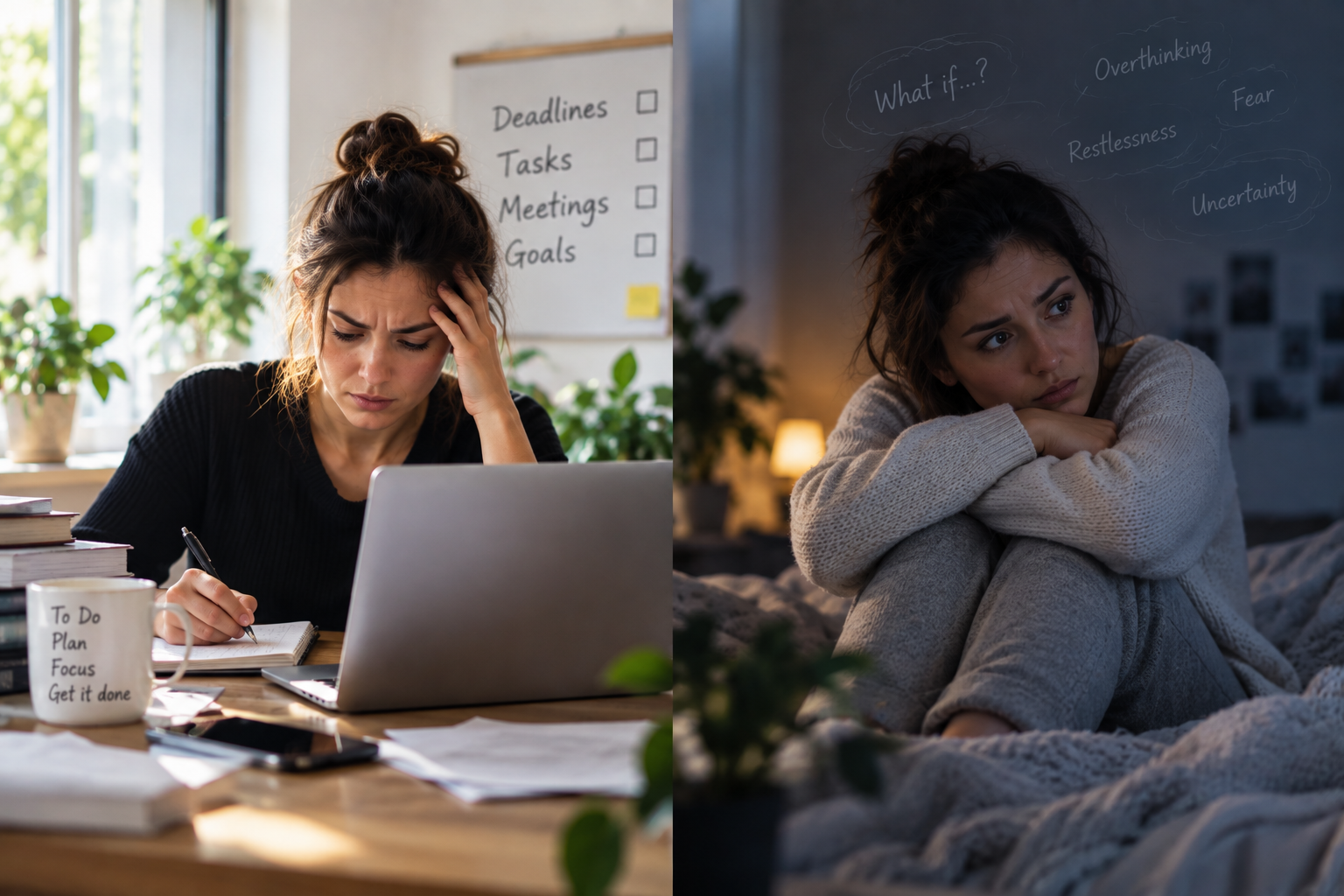 Stress vs Anxiety: What's Actually Different, and Why It Matters