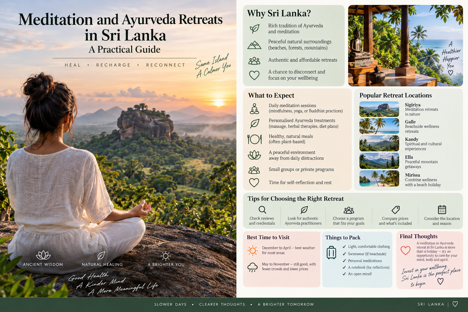 Meditation and Ayurveda Retreats in Sri Lanka: A Practical Guide