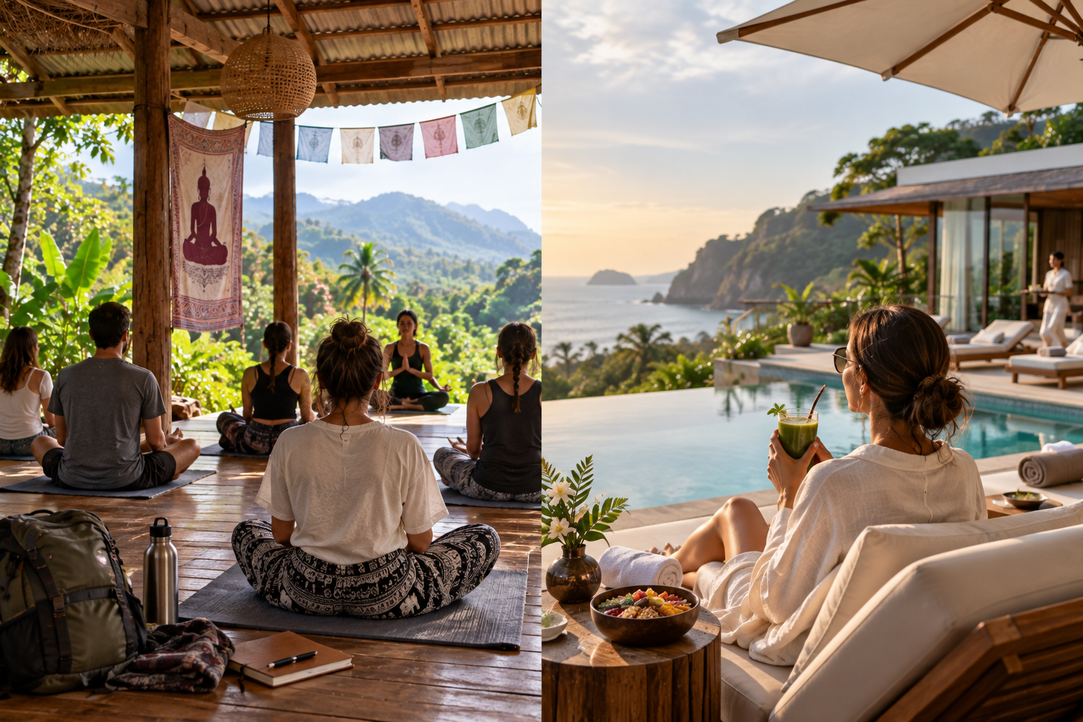 Budget vs Luxury Retreats: What Actually Changes With the Price