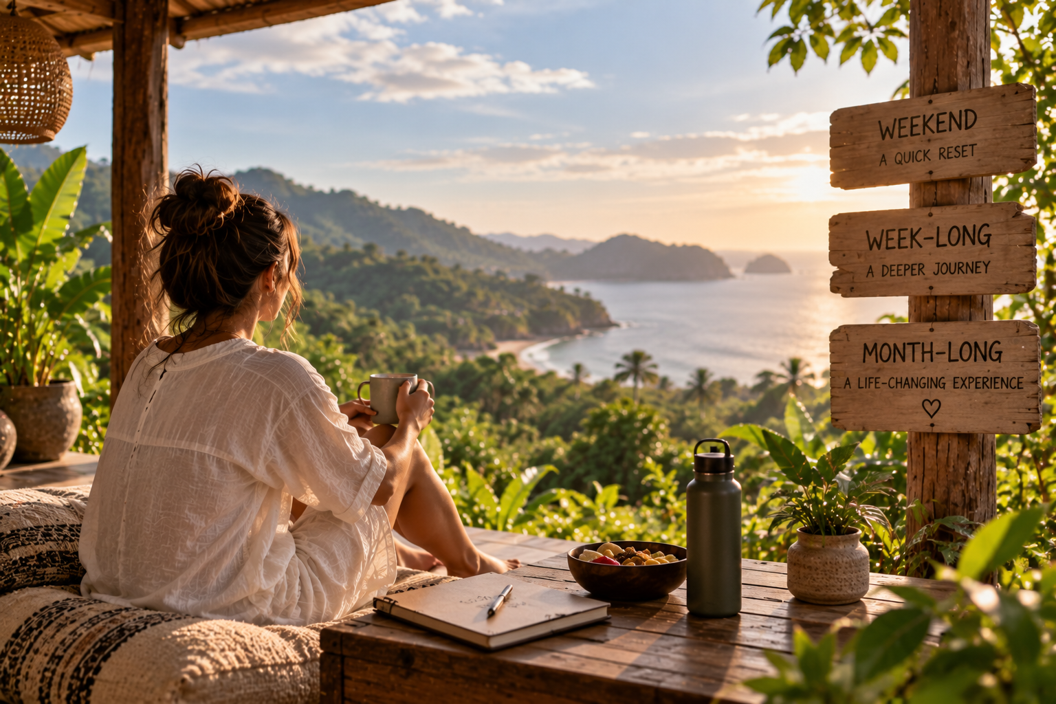 Weekend, Week-Long or Month-Long: Choosing the Right Retreat Length