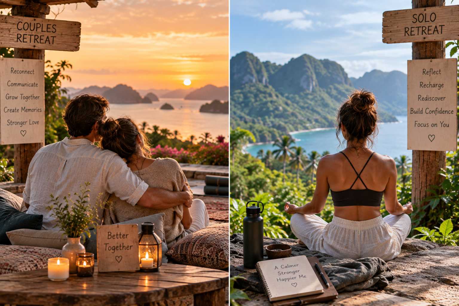 Couples Retreats vs Going Solo: Which Actually Suits a Relationship Goal