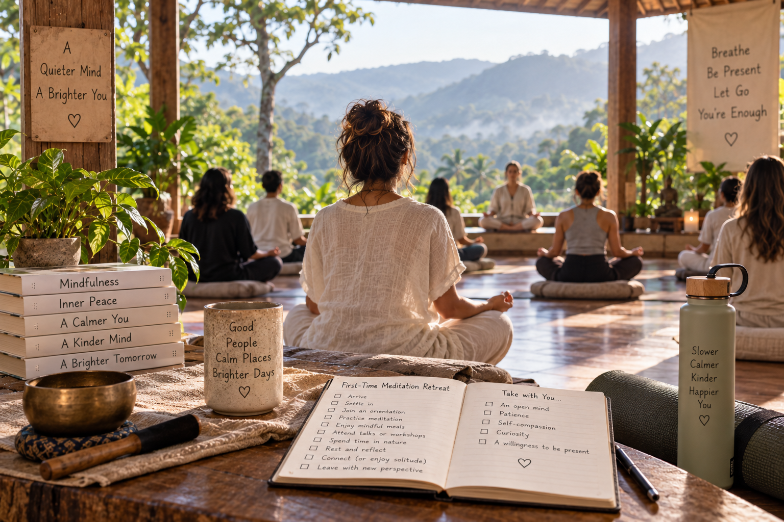 What Happens at a Meditation Retreat? A Realistic First-Timer's Guide